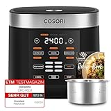 COSORI Reiskocher, Multikocher mit 17 Programme, Rice Cooker 5 L, Fuzzy-Logik,...