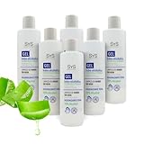 SYS Hydroalkoholisches Gel, Packung mit 6 x 250 ml, mit Aloe Vera und Panthenol,...