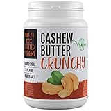 Cashewbutter Crunchy - 1kg natürliche Cashew Butter Ohne Zusätze -...