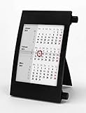 HiCuCo 3-Monats-Tischkalender für 2025 + 2026 - Aufstellkalender - Stehkalender...