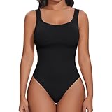 Joyshaper Shapewear Damen Tanga Body Square Neck Tank Bodys Bauchweg Miederbody...