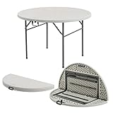 Harbour Housewares Robuster, zusammenklappbarer Bocktisch – 120 cm (4 Fuß)...