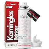 ONELIQIT® Kaminglasreiniger extra stark 300ml, Kaminscheibenreiniger mit...
