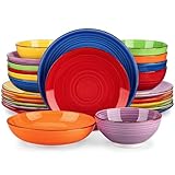 Tafelservice 6 Personen, vancasso Bonita 24tlg Geschirrset Steingut, modernes...