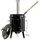 BBQ-Toro Gulaschkanone | Gulaschkessel | Eintopfofen | Ungarischer Kesselgulasch...