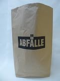 25 St. Papierabfallsäcke 120 l, Format 70x95x22, Aufdruck 'Abfälle', extra...