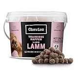 Chewies Trainingshappen Lamm - Monoprotein Snack für Hunde - 300 g -...