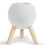 GGMM HomePod Mini Holzständer: Holzunterbau im modernen Stil mit Metallrahmen,...