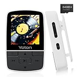 YOTON MP3 Player mit Bluetooth 5.2, 64GB Speicherplatz, Mini HiFi-Musikplayer...