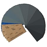 Schleifpapier Set, Nass und Trocken Sandpapier 23 x 9 cm, Körnung 400 600 800...