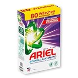 Waschpulver, Color Waschmittel Farbschutz– 5,2 kg (80 Waschladungen) –...