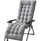 Gardlov Auflage Gartenliege 173 x 50 x 5 cm - Sonnenliege aus Baumwolle mit...