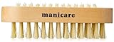 Manicare Holz-Nagelbürste, hygienisch, doppelseitig, zur Hand- und...