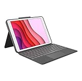 Logitech Combo Touch für iPad (7., 8. und 9. Generation) Schutzcase mit...