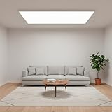 LED ATOMANT Oberfläche LED Deckenpanel 120x60cm 96W, CCT (Farbwahlschalter...