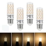 I-SHUNFA E27 LED Mais Dimmbar Lampen, Warmweiss 3000K 10W 1000LM E27 Maiskolben...