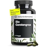 natural elements Bio Gerstengras – 1500mg je Tagesdosis – aus deutschem...