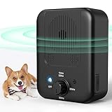 Antibell für Hunde, 3 Frequenzstufen Sonic Anti Bell, 33Ft Reichweite Antibell...