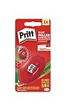 Pritt Kleberoller Compact, permanent, 10m Länge, sofortige Klebekraft, für...