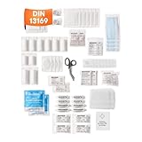 Erste Hilfe Nachfüllset DIN 13169:2021 inkl. Erste Hilfe Anleitung -...