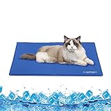 CAROMIO Kühlmatte Hunde Katzen, Kühlmatte für Hunde Dog Cooling Mats...