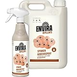 Envira Spinnen Abwehrspray 500 ml + 2 Liter - Spray mit Langzeitwirkung gegen...