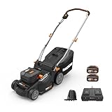 WORX WG737E Nitro Akku-Rasenmäher 40V(2x20V) - leistungsstarke bürstenloser...