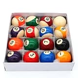 Pegasi Billardkugeln Set - 16 Stück - 38mm-Billardkugel - Für...