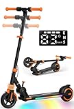 E Scooter Kinder, Elektroroller Kinder von 6-10-14 mit 5AH Akku 6,5 Zoll Reifen,...