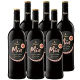 Freixenet Mia Tinto Rotwein halbtrocken (6 x 1 l) – Spanischer Rotwein mit...