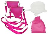 Eff Em Concept Weinglas-Halter für den Hals Weinglashalterung aus Neopren mit...