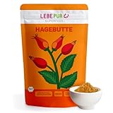 Lebepur BIO Hagebuttenpulver 1kg | aus biologischer Landwirtschaft |...