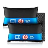 WATSABRO Luftentfeuchter Auto (2x400g), Mit Farbindikator & Antirutschmatte,...