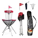 eurodisc 1Click! Profi Discgolfkorb, leicht zu tragen, mit einem Handgriff...