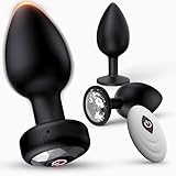 Tagnaff Analplugs 3-Set, Analplug# für Frauen Männer mit Vibration 10 Modi,...