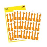 AVERY Zweckform 3008 selbstklebende Pfeiletiketten (Pfeil Aufkleber im Format...