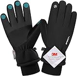 wasserdichte Winterhandschuhe, 3M Thinsulate Warme Touchscreen Handschuhe für...