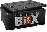 Therm Box Styroporbox Klein 12BL Innen: 36x26x13cm 12-Liter Isolierbox...