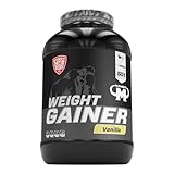 Mammut Nutrition Crash Weight Gainer Pulver Vanilla – 4,5 kg – 518 kcal/...