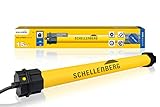 Schellenberg 20741 Rohrmotor Plus Maxi 40 Nm, Orange, SW 60 / Massimo 15 m²