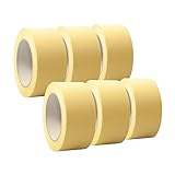6 Rollen 'Premium' Malerkrepp/Abklebeband/Kreppband,19-75mm, Abmessungen:50mm x...