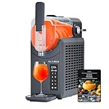 KLAMER Slush Maschine, mit 5 smarten Programmen: Slushie, Cocktail, Milchshake,...