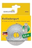 Schellenberg 46002 Rolladengurt 14 mm x 6,0 m System MINI, Rollladengurt,...