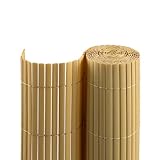 jarolift PVC Sichtschutzmatte Sichtschutzzaun, Balkon Sichtschutz Zaun für...