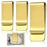 Herren Geldklammern Für Geldscheine, 3 Stück Geldspange, Edelstahl...