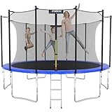 KINETIC SPORTS Trampolin Outdoor Salto Ø 183/244/305/366/400/430/490 cm -...