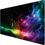 Retoo Mauspad XXL, 885 x 400 mm, Groß Mauspad Gaming mit Motiv, Tischunterlage...