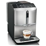 Siemens Kaffeevollautomat EQ300 TF303E07, für viele Kaffeespezialitäten,...