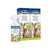 Bactador Enzymreiniger Nagerkäfig Spray 2 x 500ml - Geruchsentferner & Reiniger...