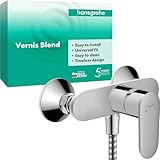 hansgrohe Vernis Blend - Duscharmatur Aufputz für 1 Verbraucher, Mischbatterie...